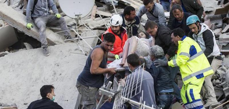 TERREMOTO EN EL CENTRO DE ITALIA